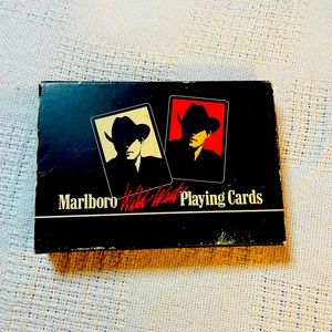 Vintage Marlboro “Wild West” Playing Cards